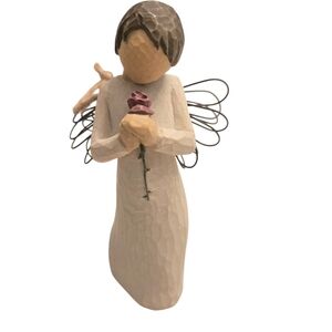Willow Tree Loving Angel Ornament sculpted by Susan Lordi 2002
